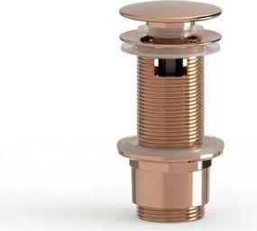 SAT Aurum mosdóleeresztő 5/4 7,2 cm, fényes rózsaarany, műanyag SATAUCCXRG