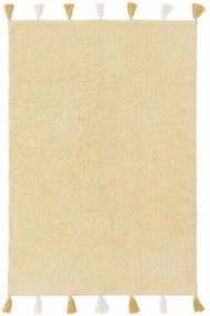 Mosható gyerekszőnyeg Malu Sárga 15x15 cm Sample