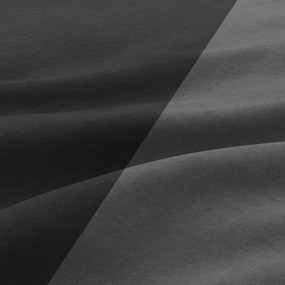 Grande sarokkanapé polcokkal , polc a jobb karfaban, baloldali, szövet anyag, hab töltet, szürke - fekete