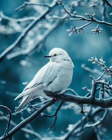 Poszter 40x50cm Gyöngymadár