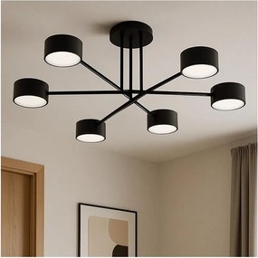 Brilagi - LED felületre szerelhető csillár MONO 6xGX53/12W/230V fekete