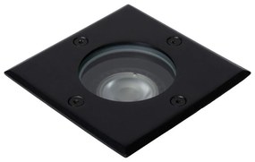 Lucide 11800/01/30- Kültéri beépíthető lámpa BILTIN 1xGU10/35W/230V IP67 fekete