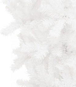 fehér fordított műkarácsonyfa állvánnyal 150 cm