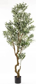 Mesterséges olajfa zöld természetes szépség és mediterrán stílus