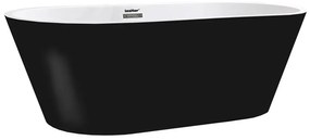 Noa szabadon álló fürdőkád fekete