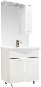 Vanessa 75 komplett fürdőszoba bútor Fehér