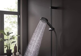 Hansgrohe Pulsify Select S, kézi zuhany 105 3jet Relaxation, fekete matt, HAN-24110670