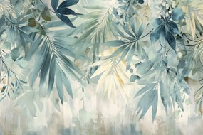 Fotótapéta Flizelina Természet Növényzet Levelek Pålma Dzsungel 104x70,5 ragasztó