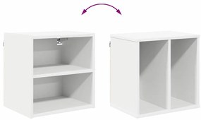 Függő szekrény polcokkal Riga Fehér 40 x 29,5 x 40 cm Faanyag