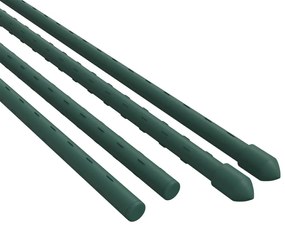 30 db zöld acél kerti növénykaró 150 cm