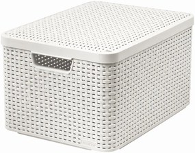 Box Curver Style L 30L tetővel, fehér