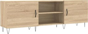 vidaXL sonoma tölgyszínű szerelt fa TV-szekrény 150x30x50 cm