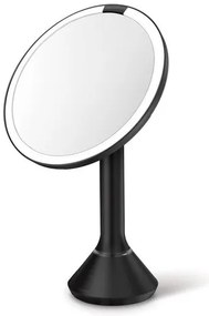 LED Simplehuman Sminktükör Sensor Touch DUAL LED fekete acél SHST3064