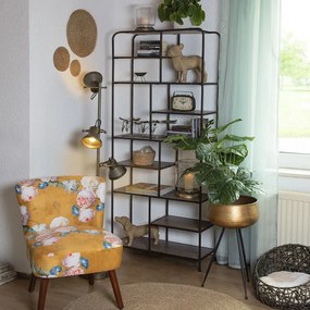 Vintage design asztali óra rádió formájú