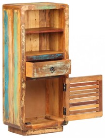 tömör újrahasznosított fa magasszekrény 45 x 32 x 110 cm