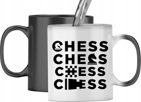 Mágikus Bögre Sakkozóknak Színváltós Nyomtatott Fotóval