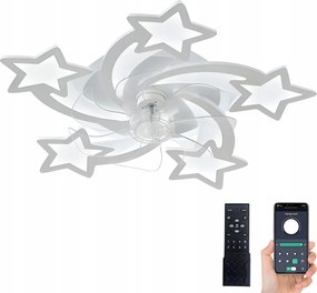 Szabályozható Mennyezeti Lámpa Led Csillárok Fehér Modern Távirányítós Szélmalom