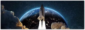 Fotótapéták 624x219 Rakéta indítás az űrbe
