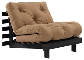 Barna fotel Roots Black Night – Karup Design