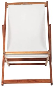 Bézs-sötét natúr színű tömörfa kerti napozóágy Dionysus – Bonami Essentials