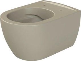 CeraStyle CITY fali WC - MATT BÉZS - rimless - perem nélküli - rejtett szerelésű