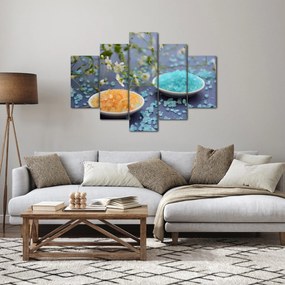 Színes tengeri só képe (150x105 cm)
