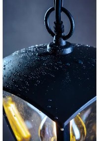 Lámpa Kerti lámpatest MARINA-P, E27, MAX. 20W, IP54, AC220-240V, 50-60Hz, akasztott, fekete