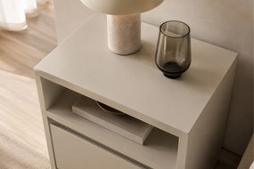 Zolia fali éjjeliszekrény 40 cm fiókkal - kasmír