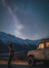 Poszter 39,5x55cm Csillagos megfigyelések