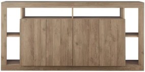 RIMINI komód, négyajtós – mercure tölgy