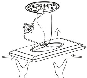 Eglo 900089 - LED RGBW Dimmelhető mennyezeti lámpa ROVITO-Z LED/16,5W/230V fehér