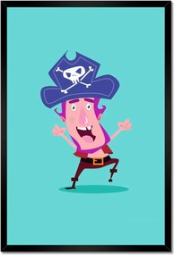 Poszterek keretben 40x60 Vidám kalóz gyerekeknek