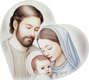 Fára festett Szent Család Vászonkép 36x33 cm Cikkszám: ES05187800