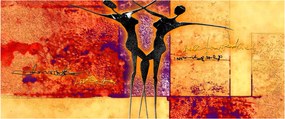 Kép - Afrikai istennő (120x50 cm)