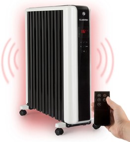 Thermaxx 2500, olajradiátor, 2500 W, 5 - 35 °C, 24-órás időzítő, fehér/fekete