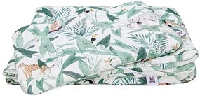 JUNGLE kiságy takaró és párna szett, L méret