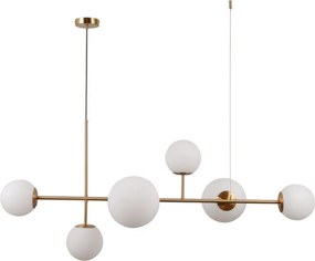 ITALUX PND-31221-6-HBR VAILANTE Modern Függesztett Lámpa Fehér, Mézédes E14, E27 IP20