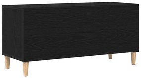 Rekord Szekrény Fekete Tölgy 100x38x48 cm Műgyanta