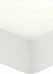 Gyapjú lepedő gumiszalaggal 90x200cm fehér