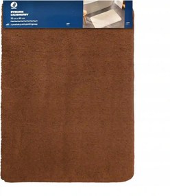 Fürdőszobaszőnyeg csúszásgátló bevonattal barna 800 Gsm 50x80cm