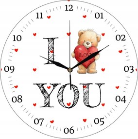 FaliĂłra Valentin napi ajĂĄndĂ©k maci szĂvvel I Love You 35 cm