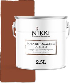 Konyhabútor Festék Szekrény Frontok Tégla RAL8004 Szatén 2,5L