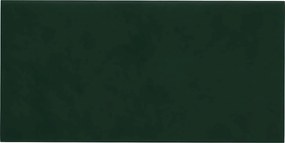 vidaXL Fali Fejtámla 12 pcs Sötétzöld 30 x 15 cm Bársony
