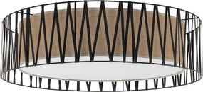 TK LIGHTING 5940 HARMONY Ernyős Mennyezeti Lámpa Bézs, Fehér, Fekete E27 IP20