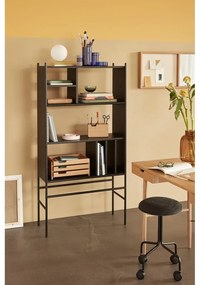 Íróasztal tölgyfa dekorral 55x120 cm Studio – Hübsch