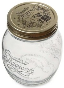 Bormioli Rocco Quattro Stagioni üvegedény fedővel,700 ml, 700 ml