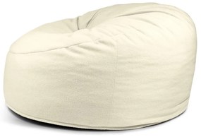 Világosszürke buklé babzsákfotel Om 135 – SLOWDOWN