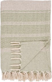 Manisa pléd, 130x180 cm, Zöld