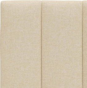 krémszínű szövet fejtámla párna Hanko 80 cm