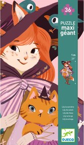 Óriás puzzle - Lili a kis boszorka, 36 db-os - Lily the witch